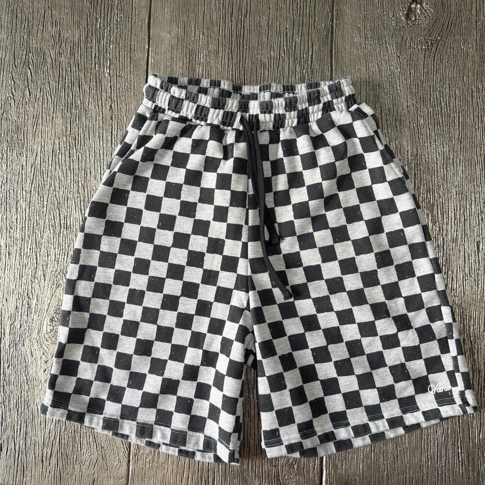 Vans Checkerboard Fleece Shorts Men’s Size XS With Pockets